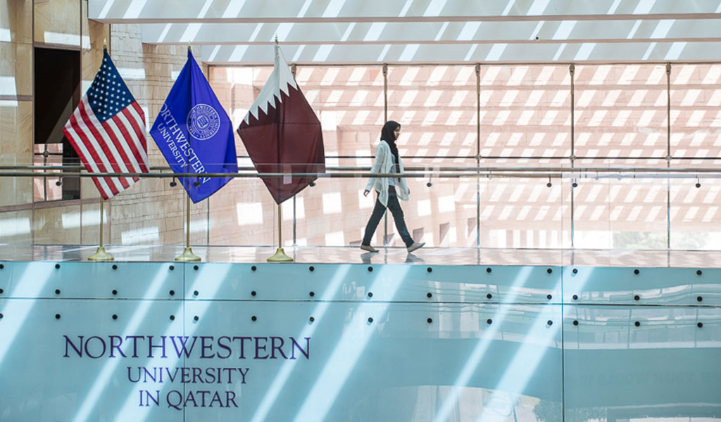 Northwestern University in Qatar offers undergraduate degrees in journalism and communication.