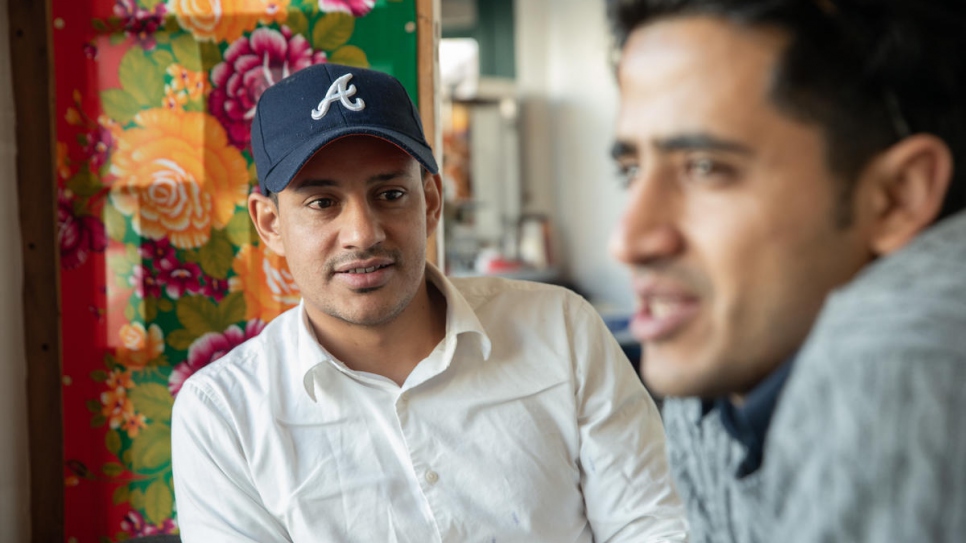 Mohammed Ameen came to Jeju Island, South Korea, as a refugee in 2018. There, he got married to Ha Min-Kyung, the Korean restaurant owner who hired him as a chef to serve Yemeni refugees.