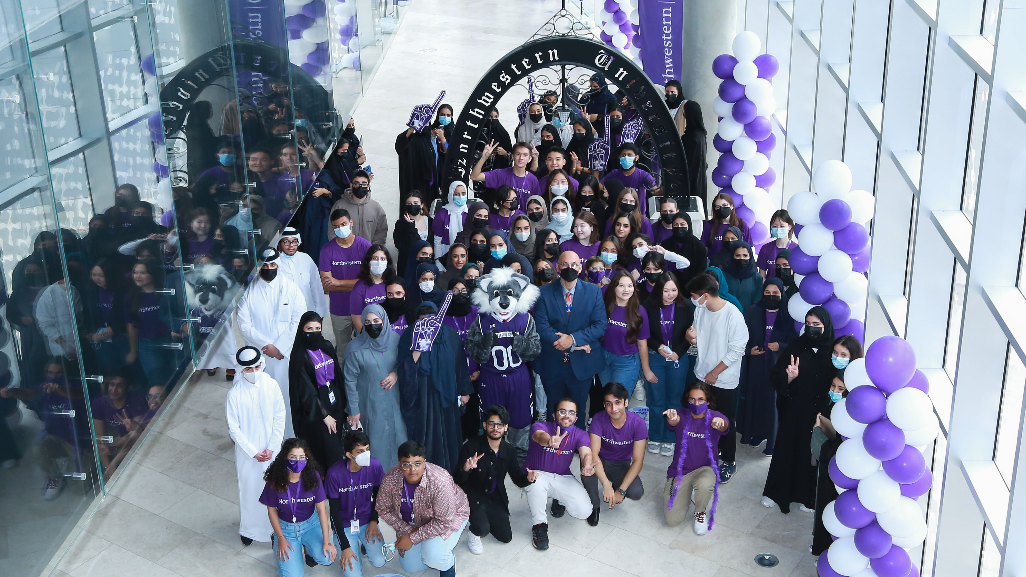 This fall, more than 120 students join the Northwestern Qatar community as part of the Class of 2026