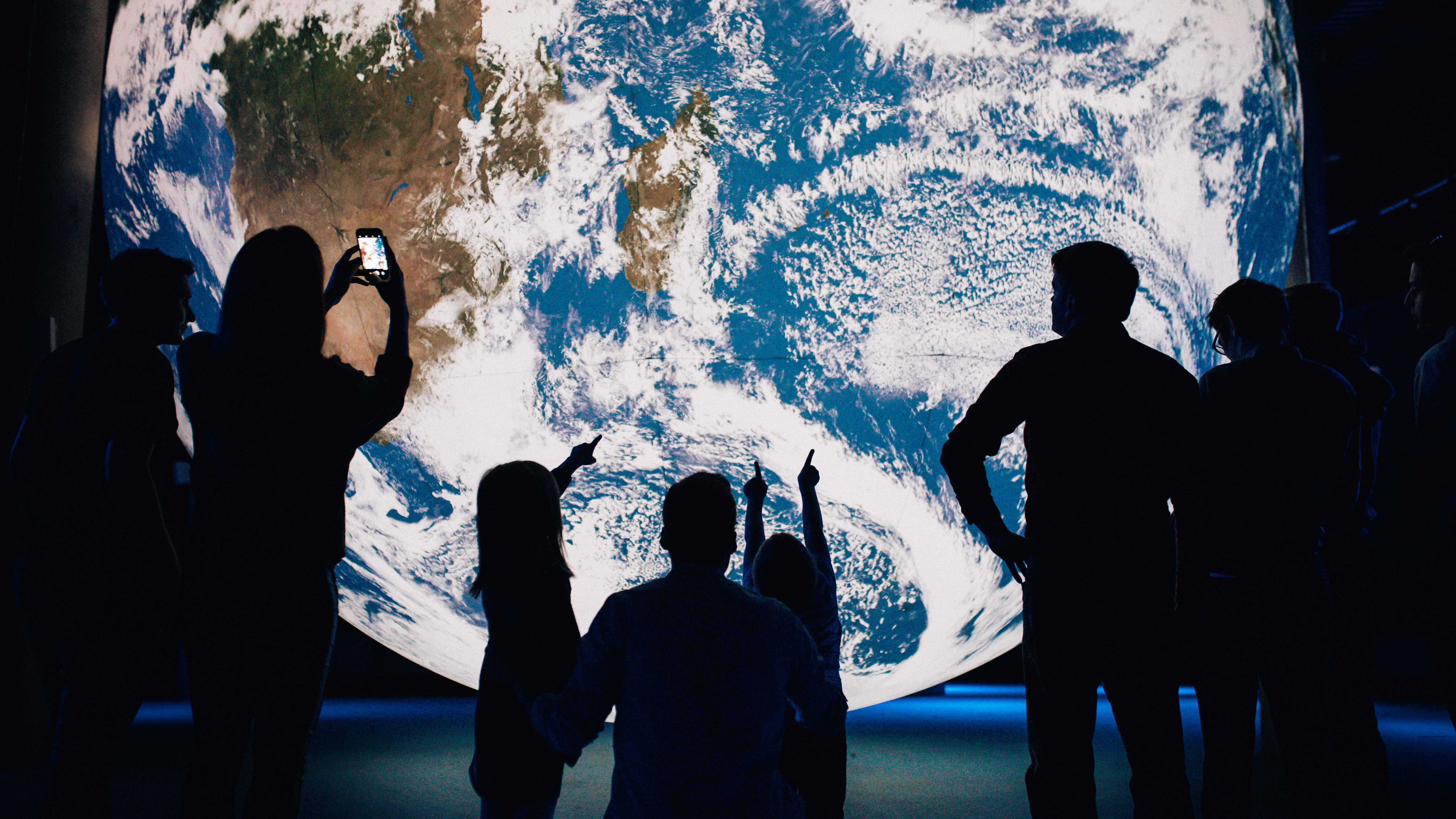 The Media Majlis at Northwestern Qatar is hosting world-recognized Earth replica, Gaia, by celebrated British installation artist Luke Jerram