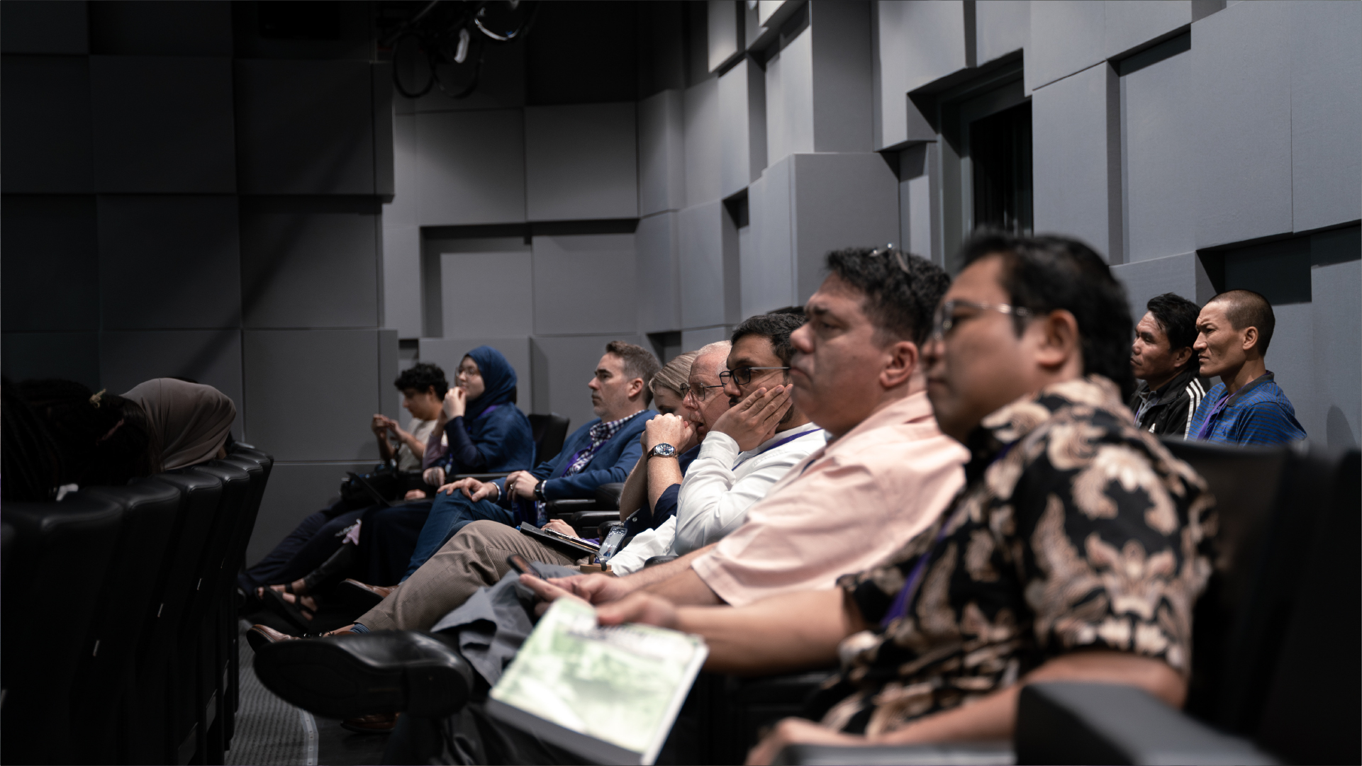 Audience listening to the panel