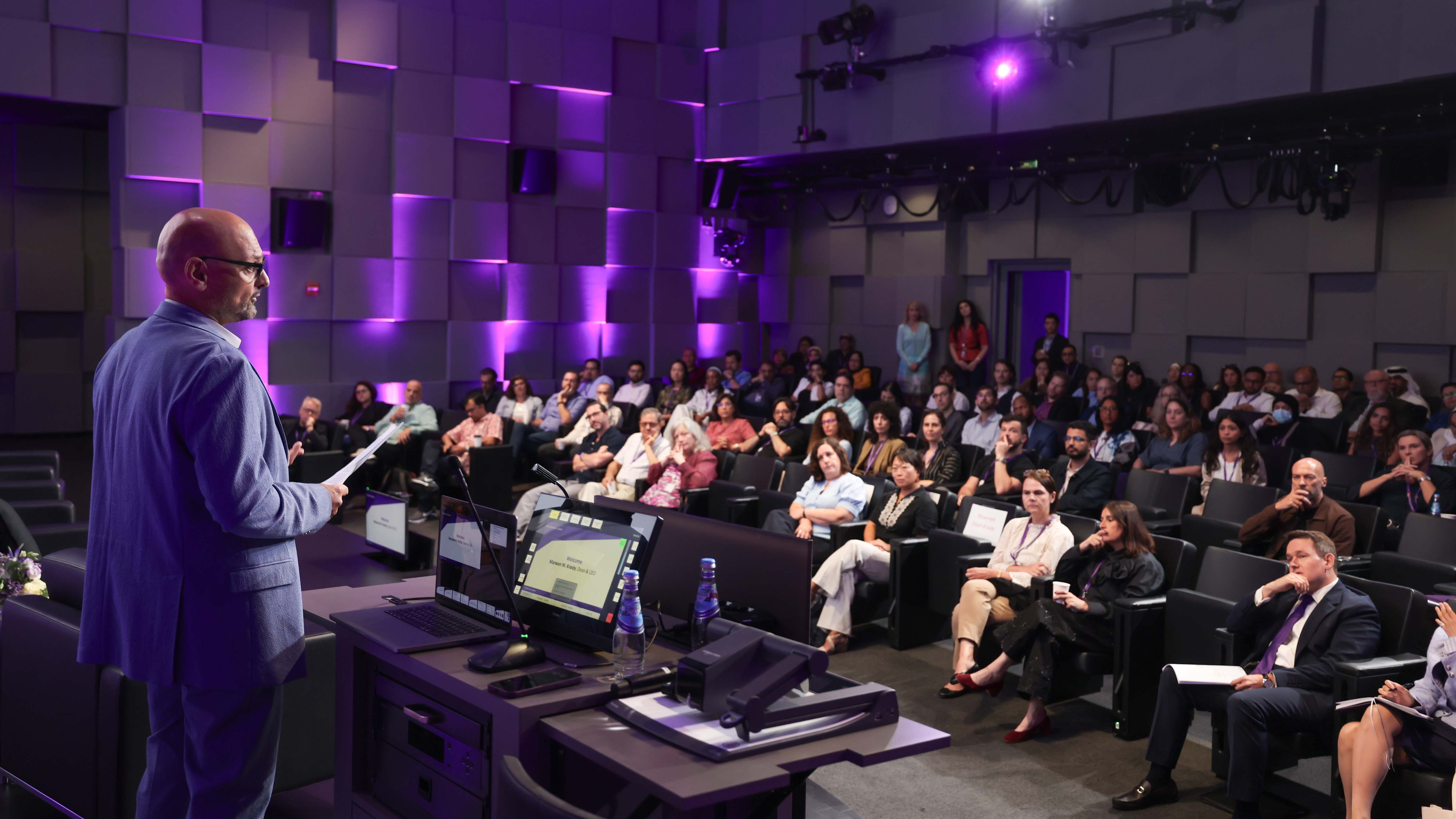 Dean Kraidy renews commitment to excellence and community at annual Colloquium, kicking of new academic year