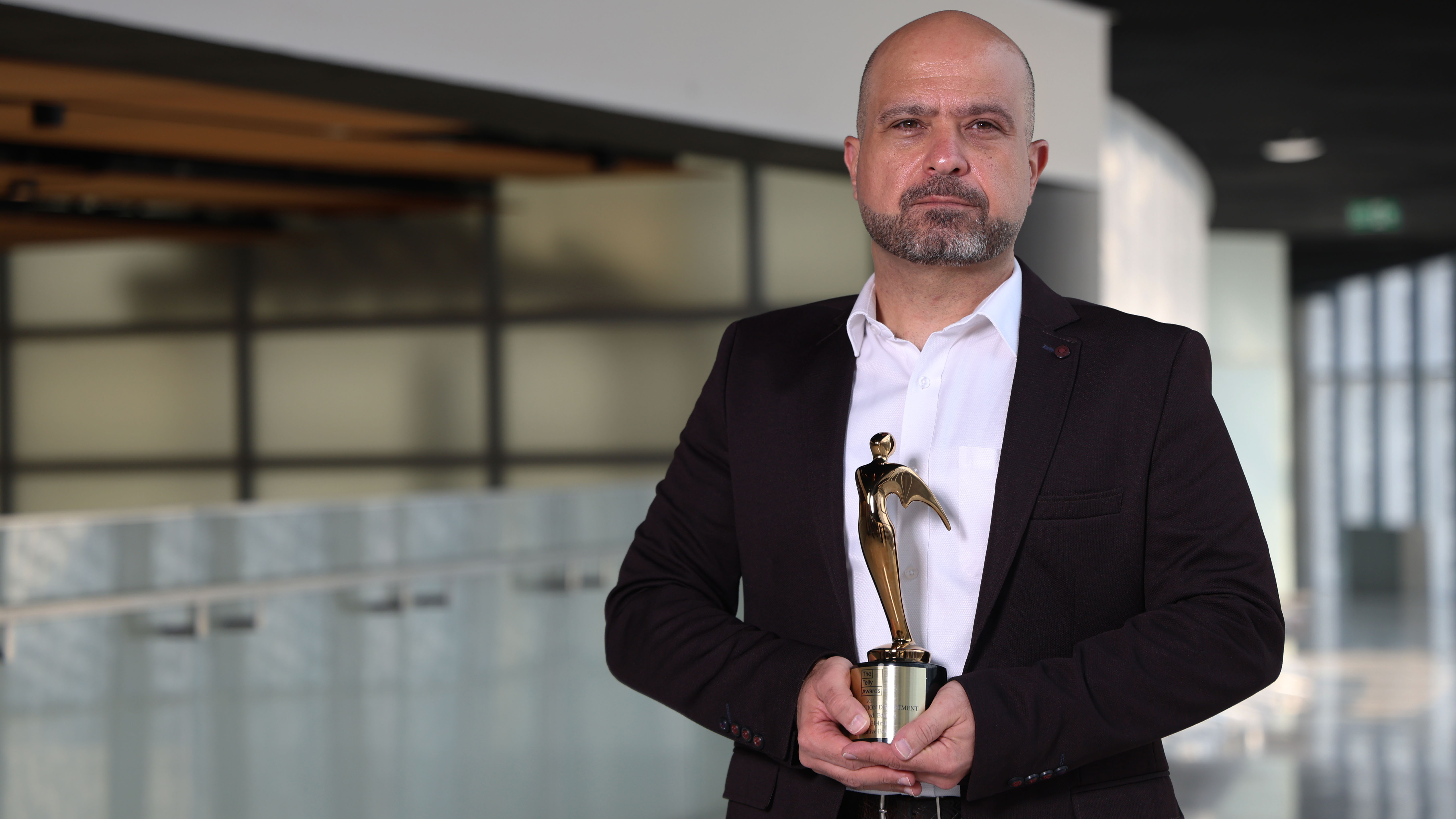 Production Support Specialist Haidar Helmi was recognized in the Editing Specialty category