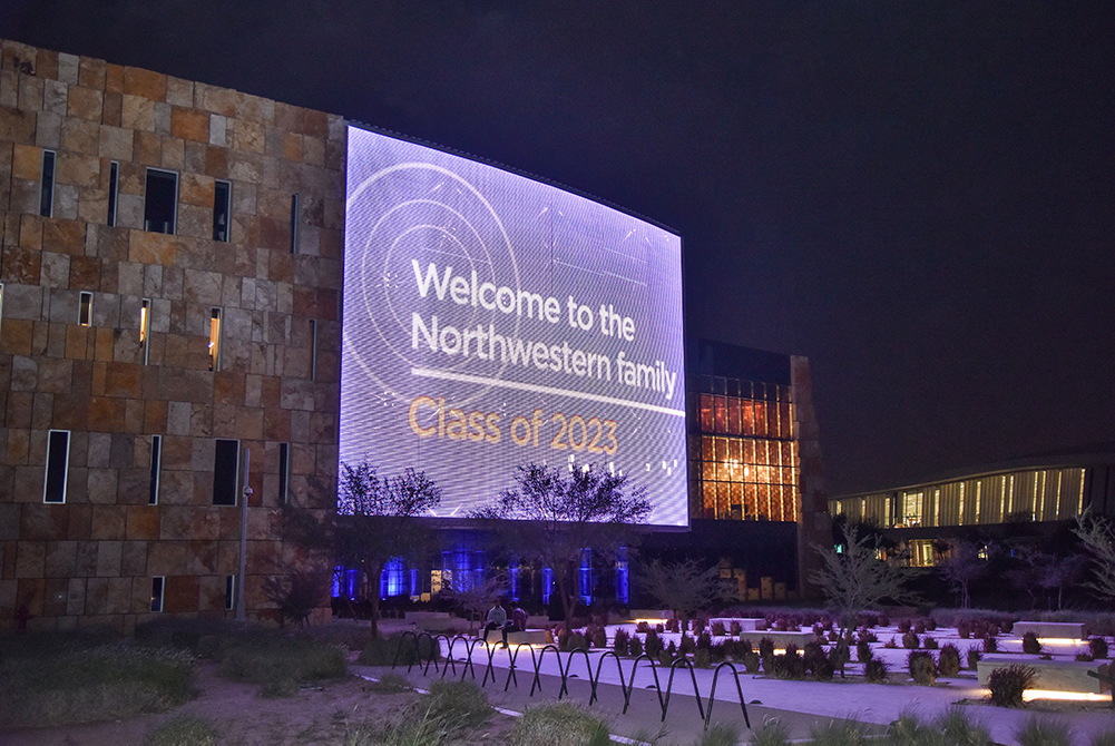 More than 100 admitted students and their families attended Preview NU-Q to learn more about the university’s programs and meet with faculty and students.