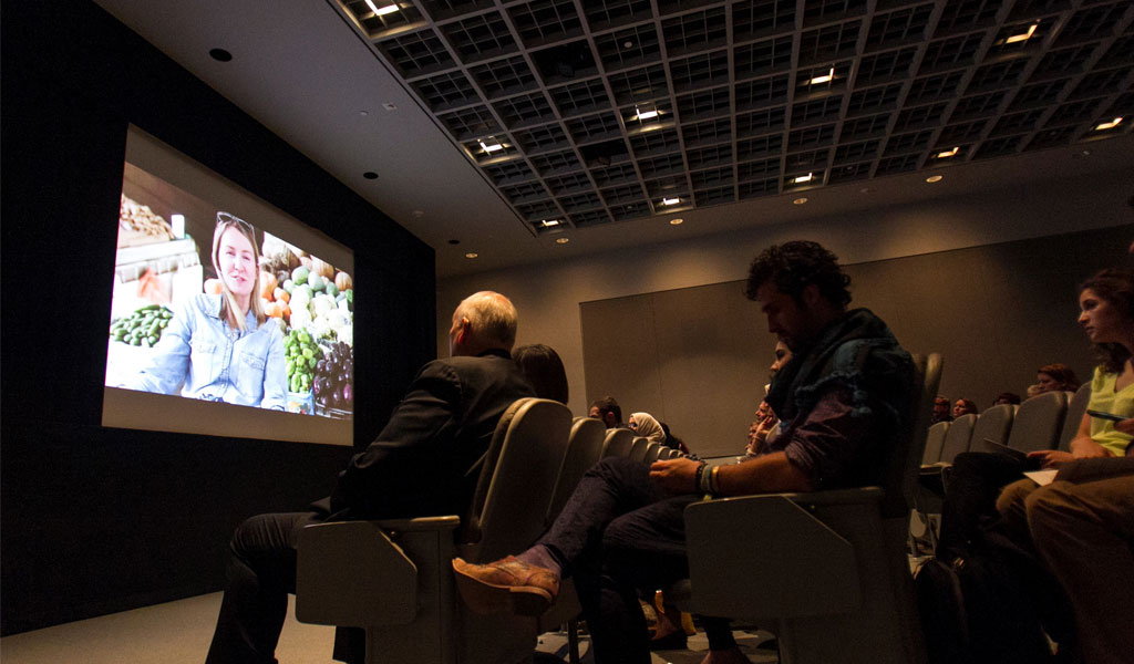 Showcase of NU-Q films at the Northwestern University campus in Evanston, USA