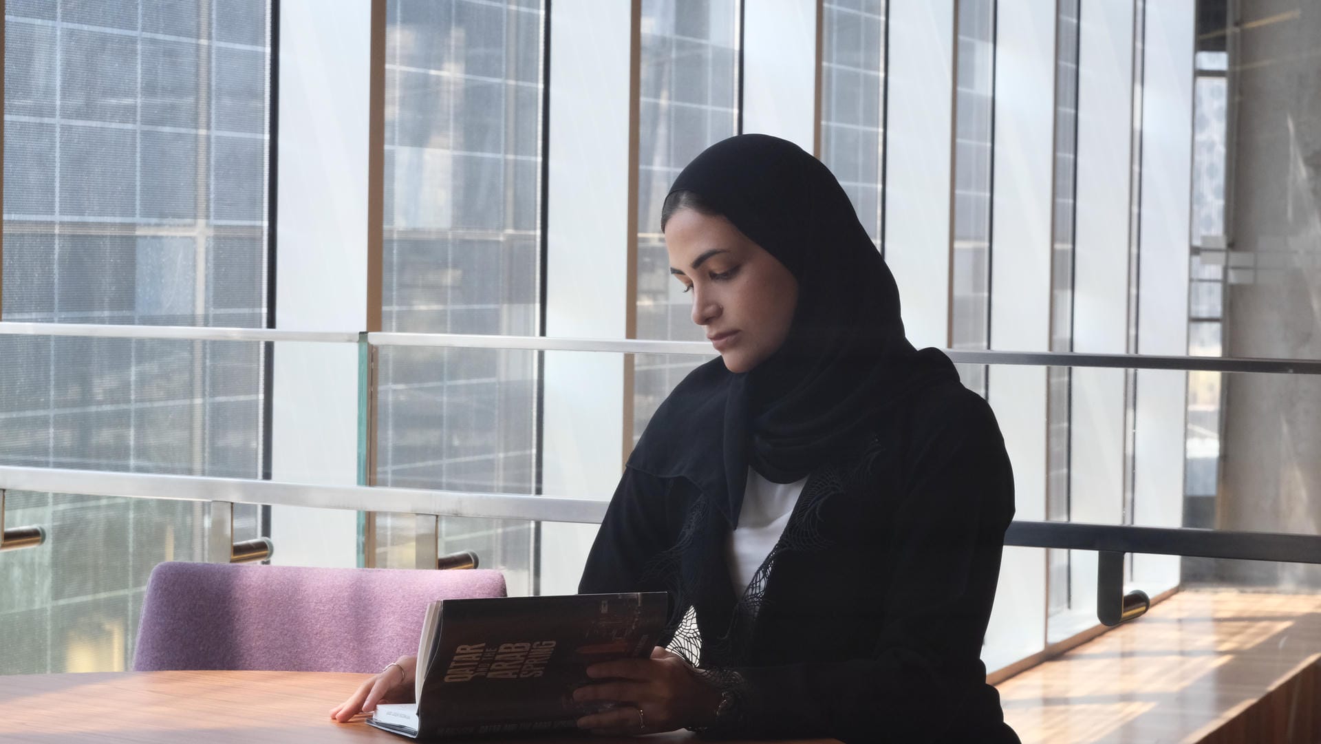 Rose A-Moayied Albanai expands her horizons in the University